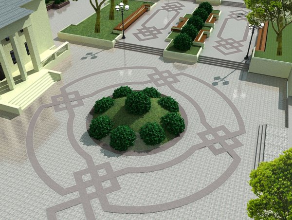 Parkın landşaft dizaynı