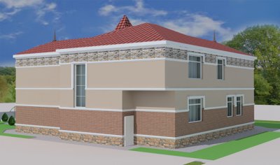 240 kv m 2 mərtəbəli yaşayış evi
