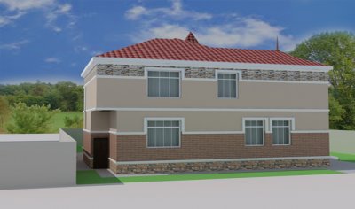 240 kv m 2 mərtəbəli yaşayış evi