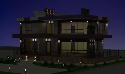 360 kv m 2 mərtəbəli yaşayış evi