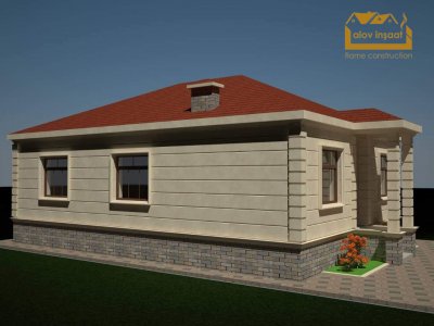 108 kv m 1 mərtəbəli yaşayış evi