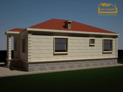 108 kv m 1 mərtəbəli yaşayış evi