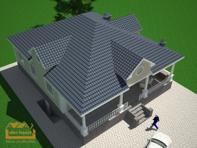 195 kv m 1 mərtəbəli yaşayış evi
