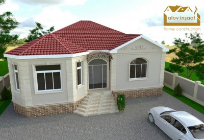 120 kv m 1 mərtəbəli yaşayış evi