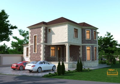 320 kv m 2 mərtəbəli yaşayış evi