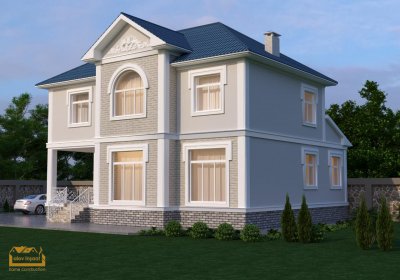 320 kv m 2 mərtəbəli yaşayış evi