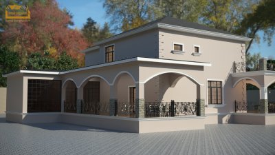 640 kv m 2 mərtəbəli yaşayış evi