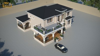 640 kv m 2 mərtəbəli yaşayış evi