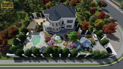 360 m2 2 mərtəbəli yaşayış evi