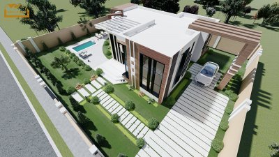 192 m2 1 mərtəbəli yaşayış evi