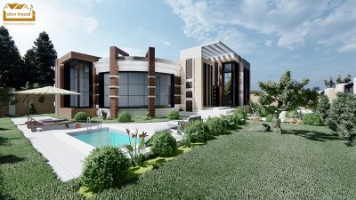 192 m2 1 mərtəbəli yaşayış evi