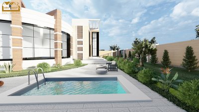 192 m2 1 mərtəbəli yaşayış evi