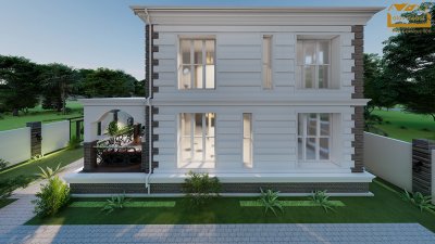 258 m2 2 mərtəbəli yaşayış evi