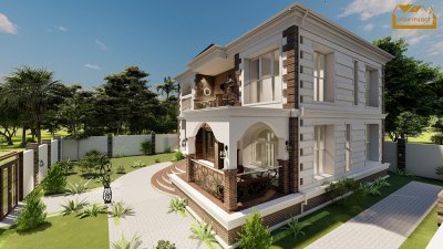 258 m2 2 mərtəbəli yaşayış evi