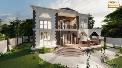 258 m2 2 mərtəbəli yaşayış evi