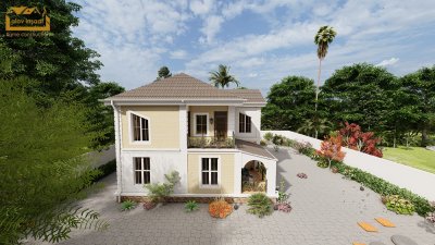 239.8 m2 2 mərtəbəli yaşayış evi