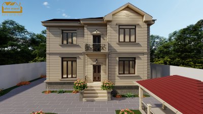 262 m2 2 mərtəbəli yaşayış evi