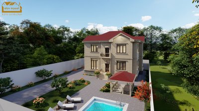 262 m2 2 mərtəbəli yaşayış evi