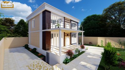 305 m2 2 mərtəbəli yaşayış evi