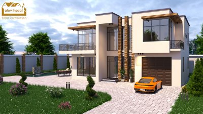 300 m2 2 mərtəbəli yaşayış evi