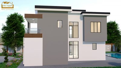 287 m2 2 mərtəbəli yaşayış evi