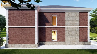 460 m2 2 mərtəbəli yaşayış evi