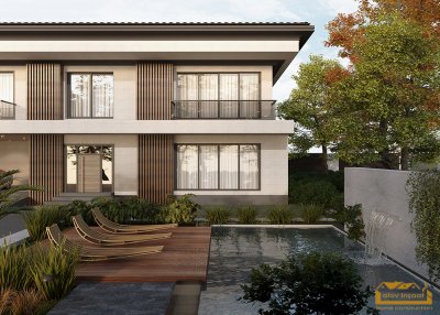 350 m2 2 mərtəbəli yaşayış evi