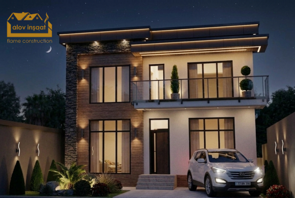 2 Mərtəbli Yaşayış evi 280 kv2